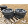 Image 2 : (4) TOYO GSI'5 P235/60R18 WINTER TIRES ON RIMS