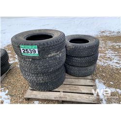 (7) WRANGLER 265/85R16 TIRES