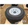 Image 3 : (4) 235/80R16 TRAILER TIRES & RIMS
