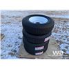 Image 2 : (4) 225/75R15 TRAILER TIRES & RIMS