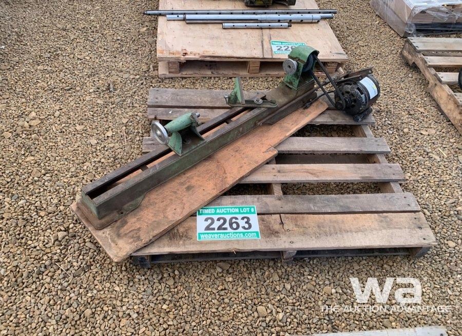 WOOD LATHE - Weaver Bros. Auctions Ltd. WOOD LATHE - Weaver Bros. Auctions Ltd.