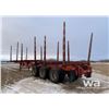 Image 4 : 2002 ADVANCE TRIDEM LOG TRAILER
