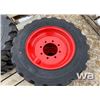 Image 3 : (4) 10X16.5 SKID STEER TIRES & RIMS