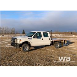 2012 FORD F-350 SUPER DUTY FLATBED PICK-UP