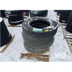 (4) MICHELIN 11R24.5 TRUCK TIRES