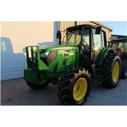 2014 JOHN DEERE 6105M FARM TRACTOR