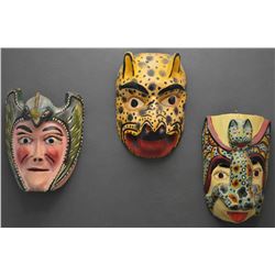 DÍA DE MUERTOS WOODEN MASK