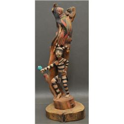 HOPI INDIAN KACHINA SCENE