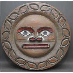 NOOTKA INDIAN WOODEN WALL PLAQUE