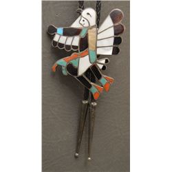 ZUNI INDIAN BOLO (WILLIAM ZUNNIE)