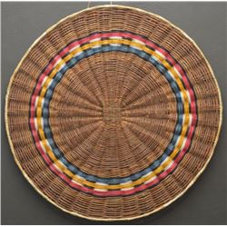 HOPI INDIAN BASKETRY PLAQUE