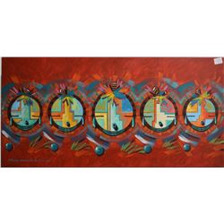 HOPI INDIAN PAINTING (RICHARD GORMAN)