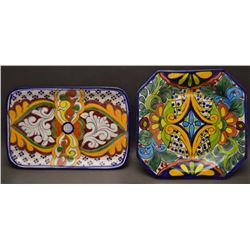 TALAVERA POTTERY DISHES