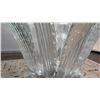 Image 25 : Lalique France 'Cactus' Crystal Table (one leaf has slight chip, chipped piece included)