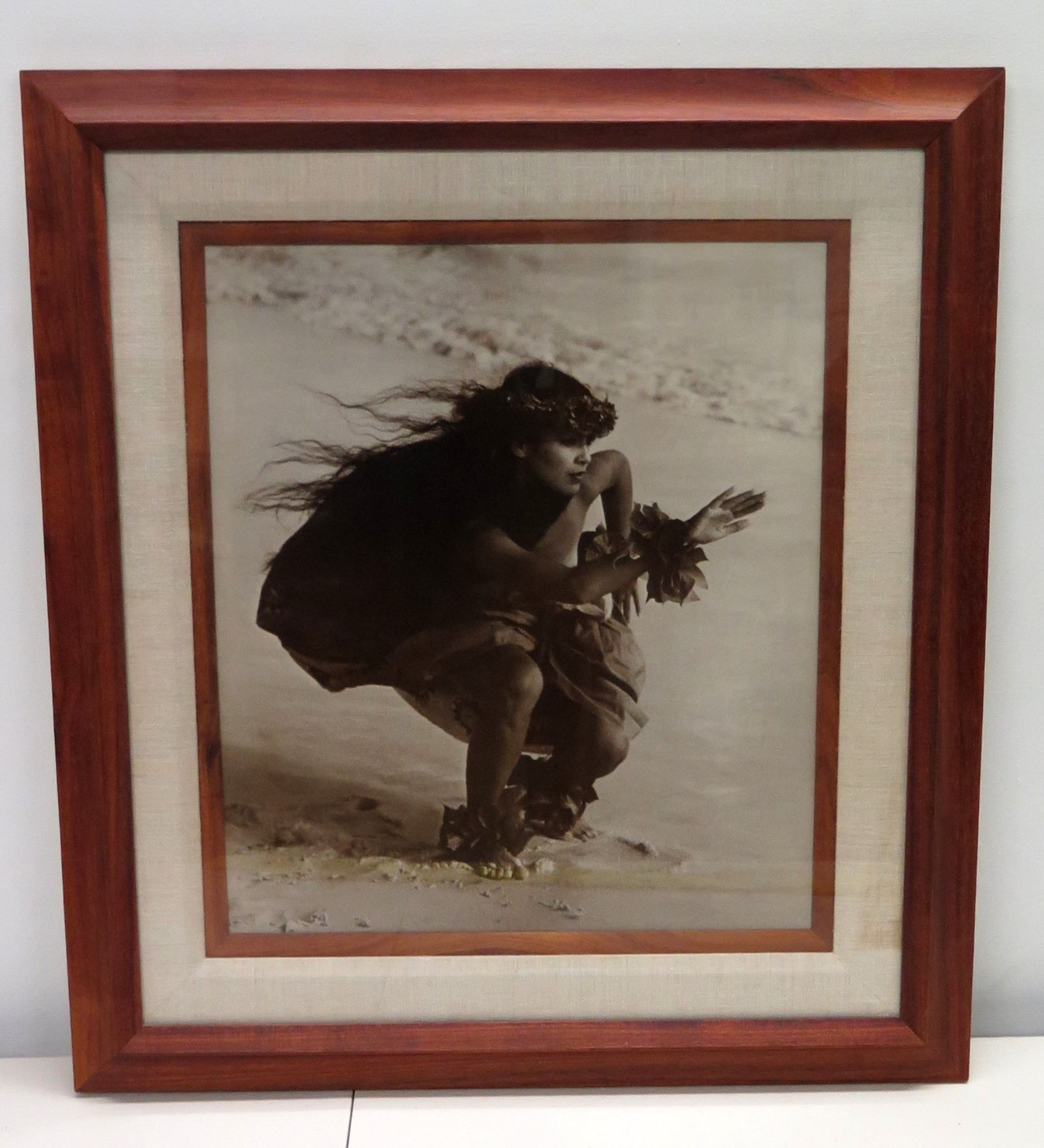 Kim Taylor Reece Hula Girl Framed Print 23