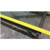 Image 8 : Modern Black Metal Coffee Table w/ Glass 50" x 30" x 20"H