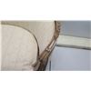 Image 8 : Vintage Upholstered Queen Anne Style Settee 50" x 20" x 33"H