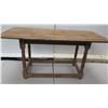 Image 8 : Antique Ditressed Wooden Farm Table 56" x 25" x 27"H