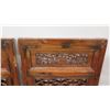 Image 8 : Qty 2 Geometricl Wood Carved 2-Panel Dividers 32" x 43"H Each