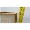 Image 8 : Framed Colored Sketch: Schloss Kottingbrun (Austria), w/ Artist's Original Signature, Matted 21" x 2