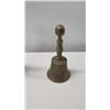 Image 8 : Qty 3 Vintage Brass Hand Bells, 3" - 11"H