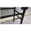 Image 8 : Entry Table w/ Carved Details, Dark Wood 38" x 19" x 34" (damage on left side in carved area)