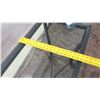 Image 8 : Black Metal & Glass Entry Table 60" x 18" x 31"H