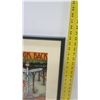 Image 8 : Qty 3 Framed Art: "Don't Look Back" , Lao-Tse Saying & Thread-Stitched "Rules of Our School"