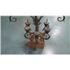Image 2 : Very Large Chandelier w/ Scrolling Metal Design 50" x 92"
