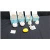Image 2 : Qty 4 Lladro Christmas Ornaments in Original Box: 2 Round w/ Lid & Ribbon, 2 Bells