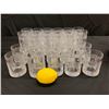 Image 2 : Qty 12 'Polo by Ralph Lauren' Glen Plaid Crystal Beverageware