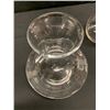 Image 8 : Qty 4 Misc. Glass Vases and Bowl