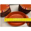 Image 8 : 24-Piece 'Pier 1' Festive Dishware w/ Large Serving Platter & 2 Casserole Dishes