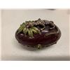 Image 8 : Enameled Jewelry-Holder Shoe, Trinket Boxes & Asian Figurine
