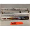 Image 1 : 4 Books: Misc. The All Americans, Flags of Our Fathers, Lone Survivor, The Silent War