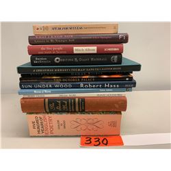 12 Books: Misc. Poetry, Success Stories, Dream Work, Memoirs, Sketch Book, etc.