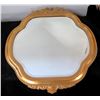 Image 1 : Gilt Framed Mirror 25" Diameter