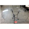Image 1 : Round Glass Table Top (top only) 48" Diameter