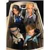 Image 2 : BRATZ DOLLS WITH CONVERTIBLE CADILAC LIMO AND ACCESSORIES LOT