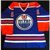 Image 2 : MARK MESSIER SIGNED OILERS JERSEY (JSA COA)