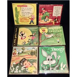 1950'S WALT DISNEY'S GOLDEN RECORD LOT (45 RPM)