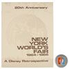 Image 1 : World's Fair 20th Anniversary Retrospective Book & Pin.
