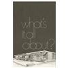 Image 1 : "What's It All About?" Cast Member Booklet.