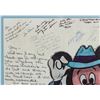 Image 3 : Disney University Multi-Signed Goodbye Card.