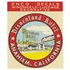 Image 1 : Early Disneyland Hotel Decal.