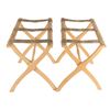 Image 1 : Pair of Disneyland Hotel Folding Luggage Racks.