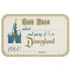 Image 1 : 1960 Disneyland Gold Pass.