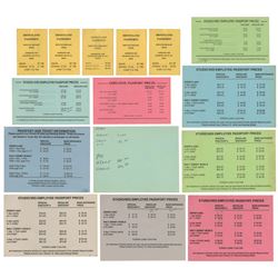 Group of (22) Disneyland Ticket Prices.