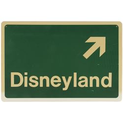 Disneyland Directional Sign.