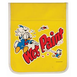 Wet Paint Warning Sign.